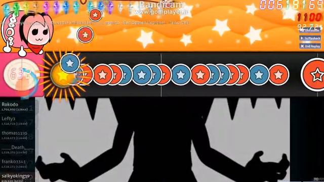 【osu! Taiko】Bad Apple!! Oni смотреть онлайн