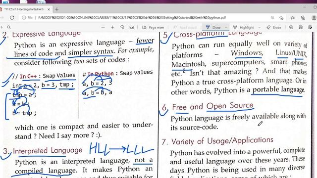 Getting Started with Python | CLASS 11 CBSE l Class - 1