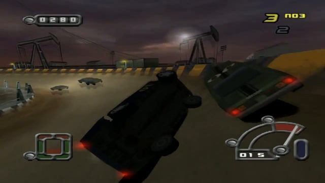 Дед Табаков играет в Destruction derby Raw смотреть онлайн