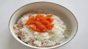 Тефтели с рисом и морковью