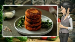 Котлеты из нутовой муки