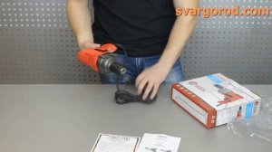 Дрель Edon ED-8005- открываем, проверяем