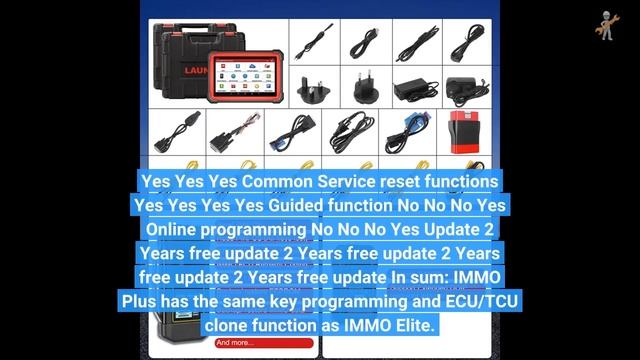 Launch X431 IMMO Plus vs IMMO Elite vs X431 V+ vs PAD VII смотреть онлайн