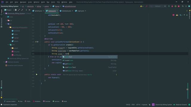 Electricity Billing System | Java Project | How to connect our java project to a MySQL Database смотреть онлайн