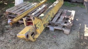 Ремонт двухсекционной стрелы UNIC