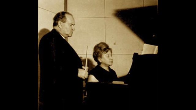 David Oistrakh Frida Bauer Saint Saens Ysaye Caprice d'après «Étude en forme de valse Live 1961 смотреть онлайн