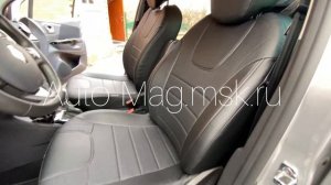 Чехлы на Рено Каптур 2021 из экокожи | Фабрика Автопилот | Установлены с выездом мастера