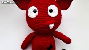 Амигуруми: схема Чёртик Бенни | Игрушки вязаные крючком