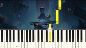 Little Nightmares 2 - Menu Music - VERY EASY Piano tutorial