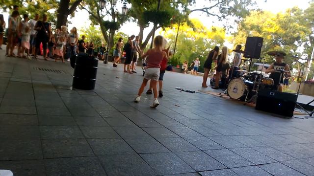 Одесса, июль 2018, уличные музыканты, street musicians, Барабаны Страдивари 78