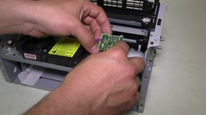 Сборка и проверка принтера Canon LBP6000B.