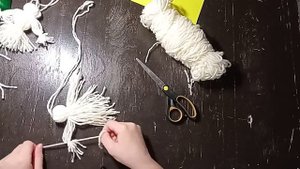 кукла своими руками из шерстяных ниток мальчик ? и девочка ??