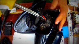 Repair mechanism of folding side mirrors Chrysler Voyager   Ремонт механизма бокового зеркала