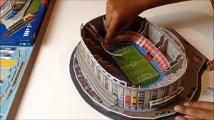 "Camp Nou" del FC Barcelona | Nanostad - Puzzle 3D