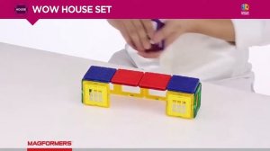 Магнитный конструктор MAGFORMERS WOW House set 28