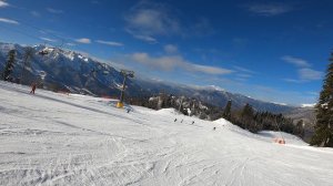 Спуск с сектора G курорта Газпром Лаура