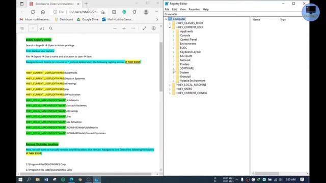 SolidWorks Clean Uninstallation #solidworks #solidworkstutorial #uninstall #howto #pchelp