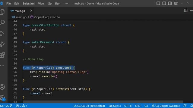 [Golang] Chain Of Responsibility | COR pattern in go | go COR design pattern смотреть онлайн