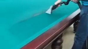 Чистка бильярдного стола в Днепропетровске.