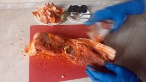 Сало со специями в рукаве - необыкновенные вкус и запах