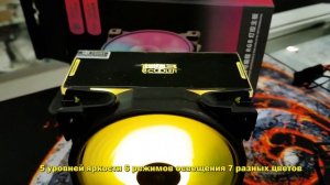 Распаковка и обзор башенного кулера PCCOOLER GI-D56A HALO FRGB