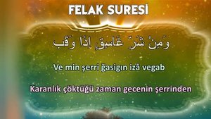 Felak Suresi ezberleme Herkes için Dua Kul euzu birabbil Felak suresi dinle Felak suresi okunuşu