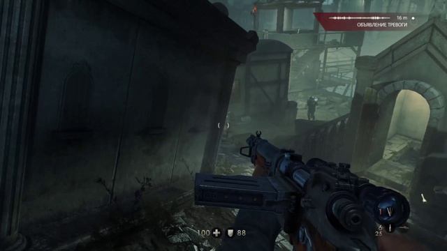 Wolfenstein - The Old Blood часть 14