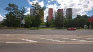 (4К) Поездка на автобусе ЛиАЗ-5292.65-03 по маршруту 542. Москва - Красногорск