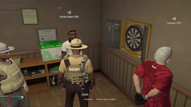 мой ПЕРВЫЙ ДЕНЬ в ПОЛИЦИИ на ГТА 5 РП - GTA 5 RP смотреть онлайн