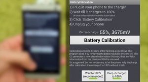 Как откалибровать батарею Android-устройства?