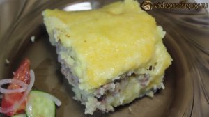 Запеканка с фаршем в духовке - Potato casserole