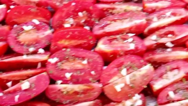 ?Очень вкусные, вяленые помидоры! Заготовка на зиму вяленых томатов! Деликатес!