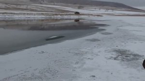 Братское водохранилище, открытие сезона зимней рыбалки