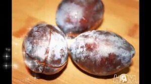 Слива маринованная с чесноком