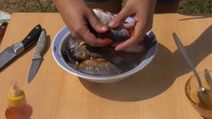 Караси жаренные в казане