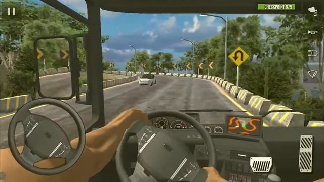 Pro Truck Driver - Frosty Winter - Renault Magnum - Professional Driving смотреть онлайн