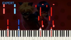 MIRACULOUS LADYBUG´S THEME from TOO EASY to IMPOSSIBLE