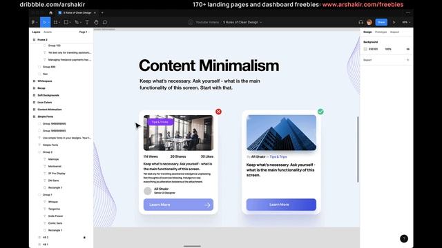 5 rules of UI design to make your design look cleaner and professional