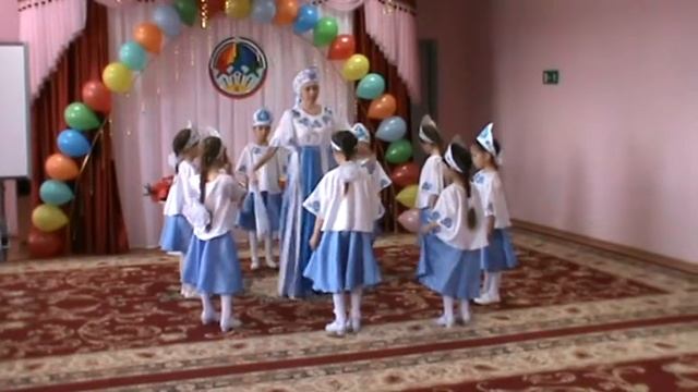 Танец "Гжельские узоры" #танцуютдети