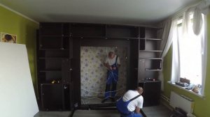 Монтаж откидной кровати Olissys Dark Side 327C