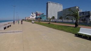 #14. BATUMI. Аэропорт Батуми. Набережная. Квартира в аренду. Апрель 2018