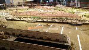 Музей макет ''Петровская Акватория''  Санкт Петербург