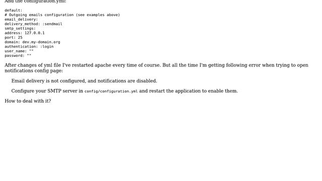 Redmine - how to configure email sending with postfix? (2 Solutions!!) смотреть онлайн