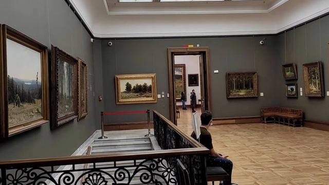 Третьяковская галерея в Москве.