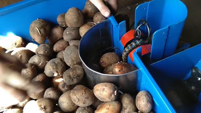 ИСПЫТАНИЯ экрана в картофелесажалке