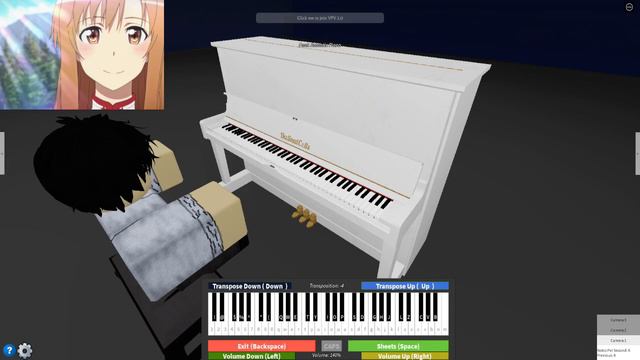Sword Art Online - Reconciliation | [Roblox Piano] смотреть онлайн