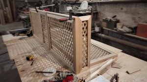 решетка...короб на батарею