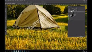 6 3 Интеграция объекта в траву в фотошопе #фотошопуроки