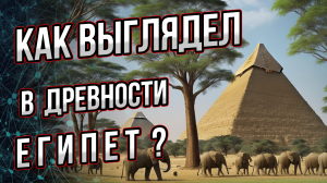 Как выглядел Египет в древности? И "взрыв" цивилизации древнего Египта. Андрей Буровский