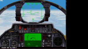 F-14 Tomcat over Kola Peninsula - Top Gun: Retro game Flight Sim Review